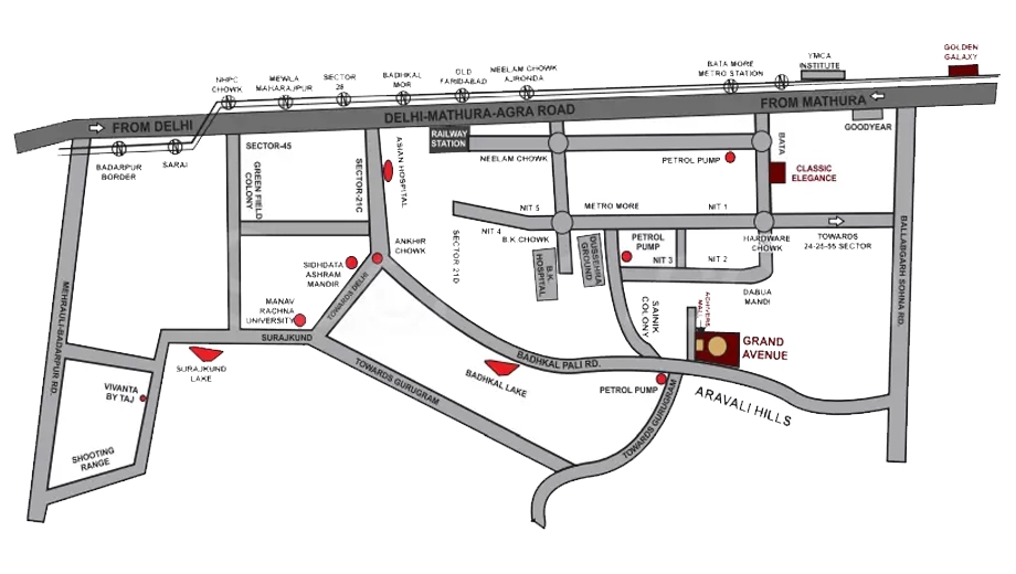 Location of Century Achievers Grand Avenue - Image 399430