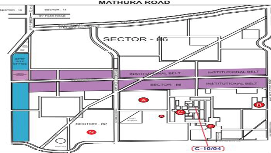 Location of Beautiful Homes Amulya - Image 399470