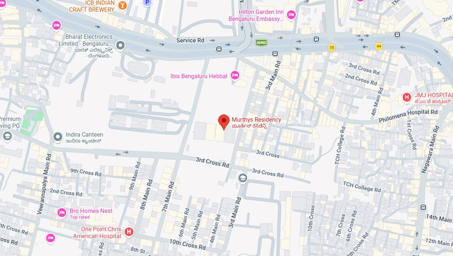 Location of Alisha Murthys Residency - Image 399530