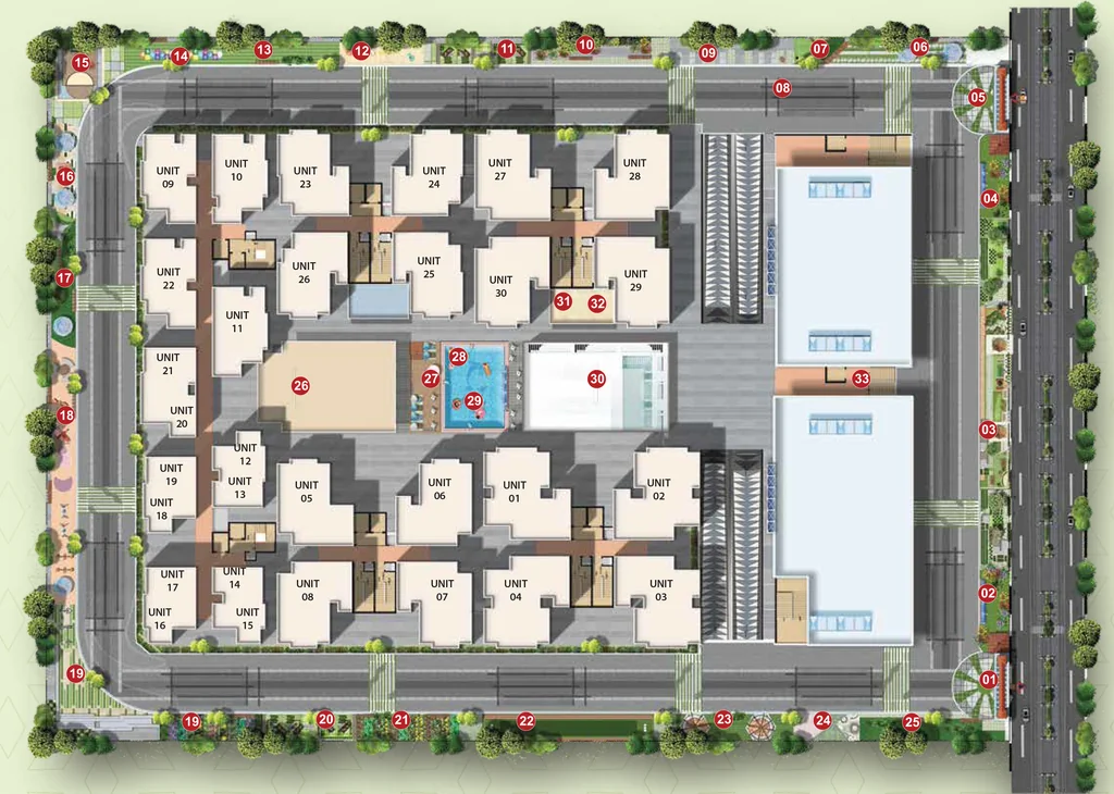 Master Plan of NVG Rakshak in Bagalur, Bangalore - Image 399578