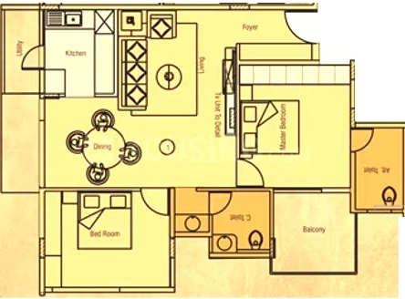 3 BHK Flat in Platinum Picassa in Nagavara, Bangalore - Image 916561