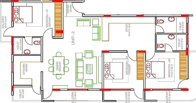 3 BHK Flat in Sai Krupa Vestaa Homes in Sarjapur, Bangalore - Image 916565