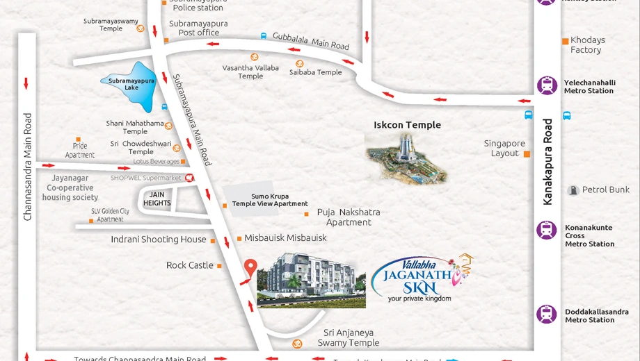 Location of Vallabhajaganath SKN - Image 399635
