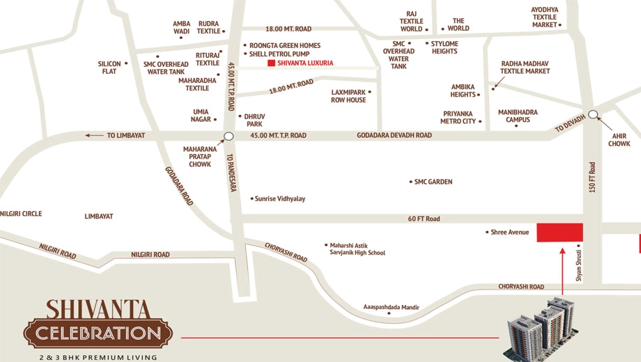 Location of Shivanta Celebration - Image 401829