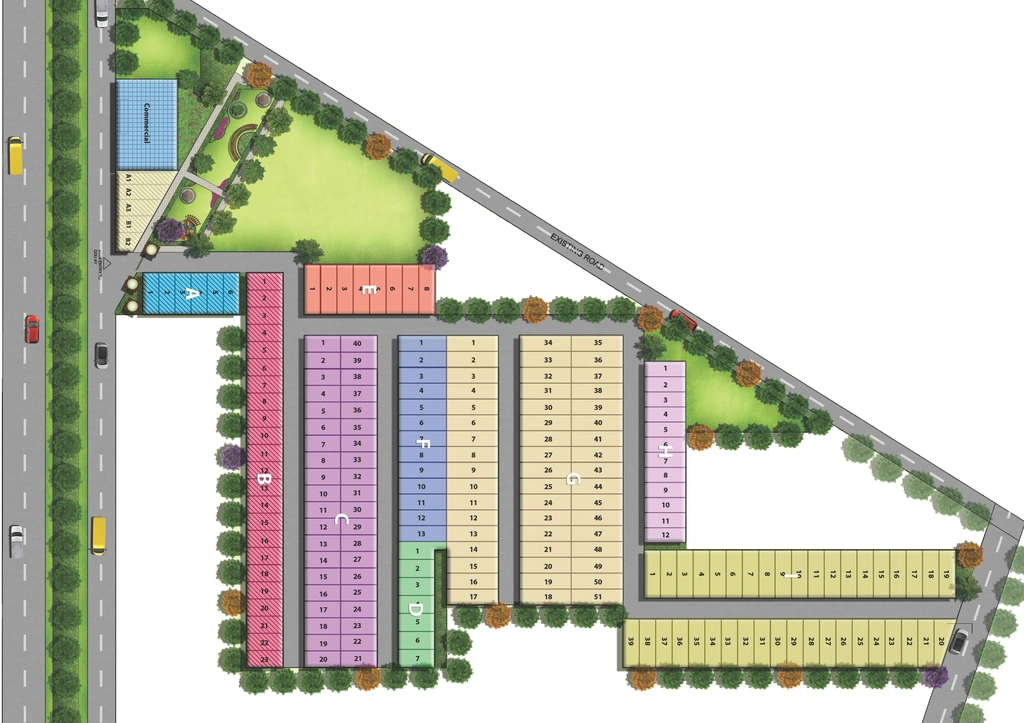 Master Plan of Fidato Honour Homes in Sector 89, Faridabad - Image 399677