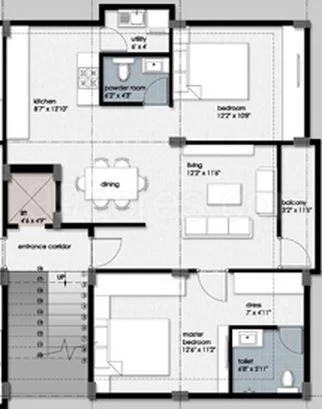 2 BHK Flat in Aries Iris in BTM Layout, Bangalore - Image 916630