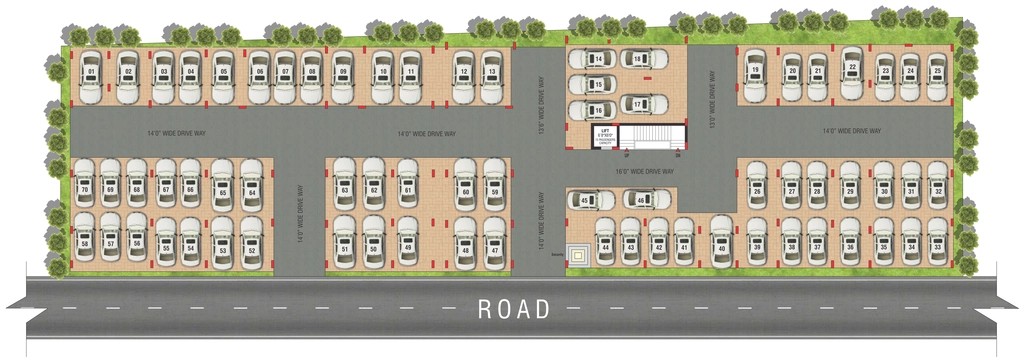 Master Plan of KVG Superior in Kalkere, Bangalore - Image 399776