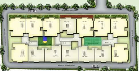 Master Plan of Suvastu Astoria Park in Hosa Road, Bangalore - Image 399831