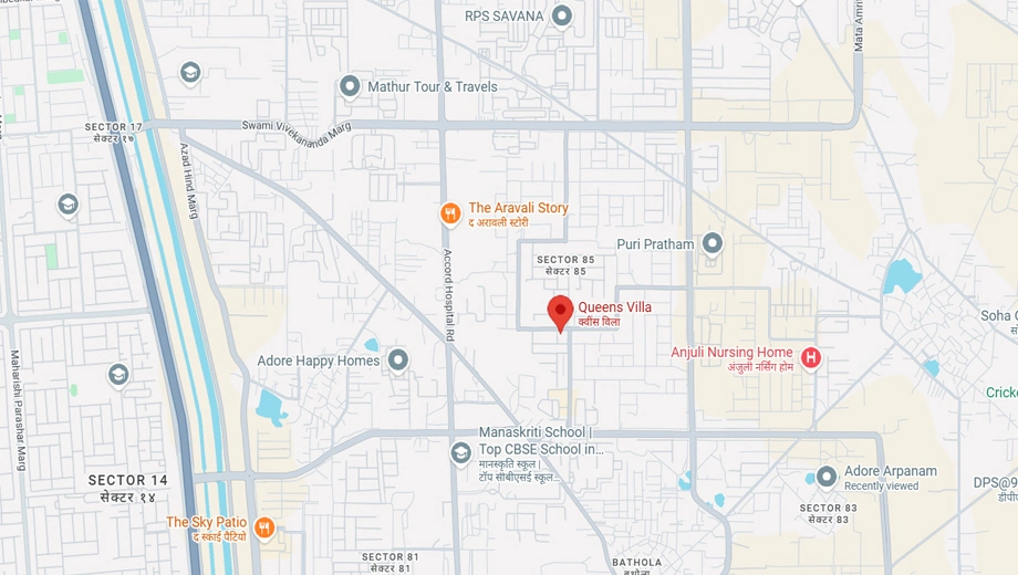 Location of Modi Queens Villa - Image 399996