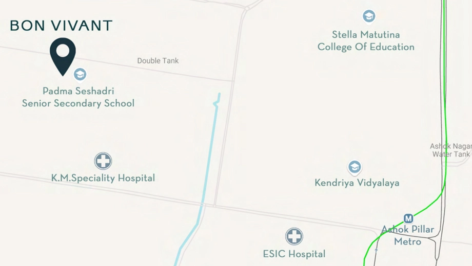 Location of Aswin Bon Vivant in KK Nagar, Chennai - Image 399951