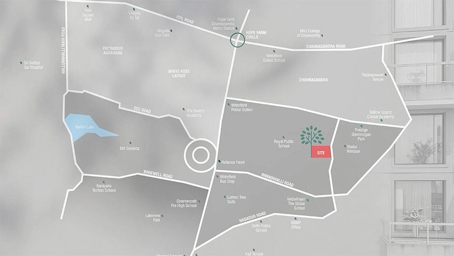 Location of Ankuraa Pristine Park - Image 400015