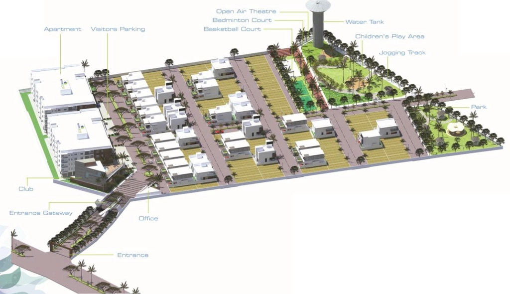 Master Plan of Rite Pristina in Ramanagara, Bangalore - Image 399972