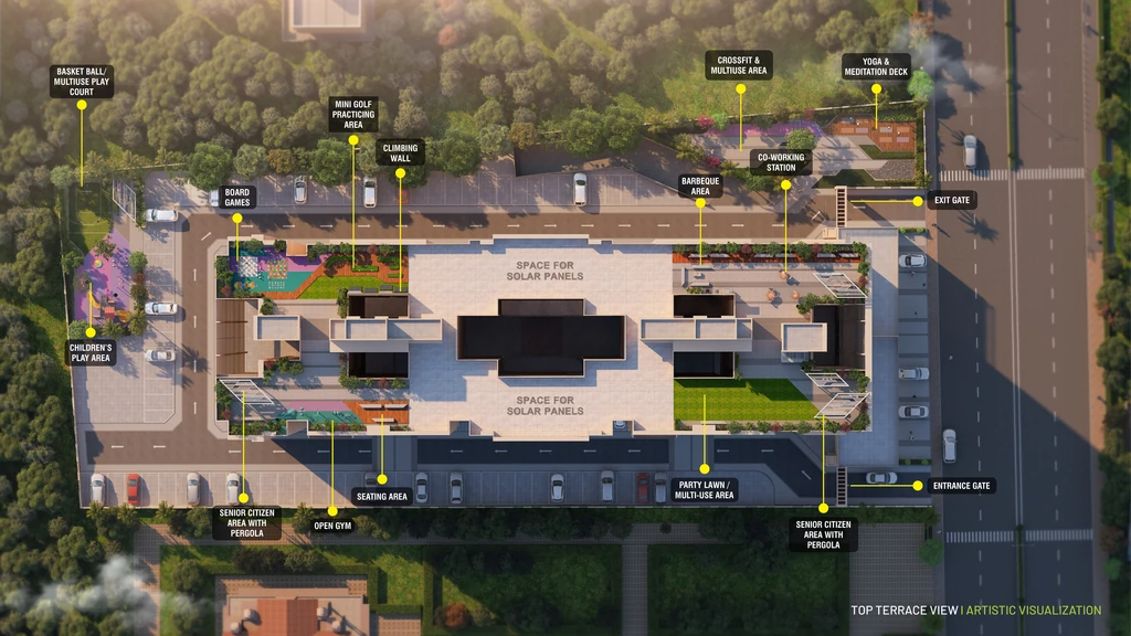 Master Plan of Commercial Maheshwaram Vrinda in Ravet, Pune - Image 400097