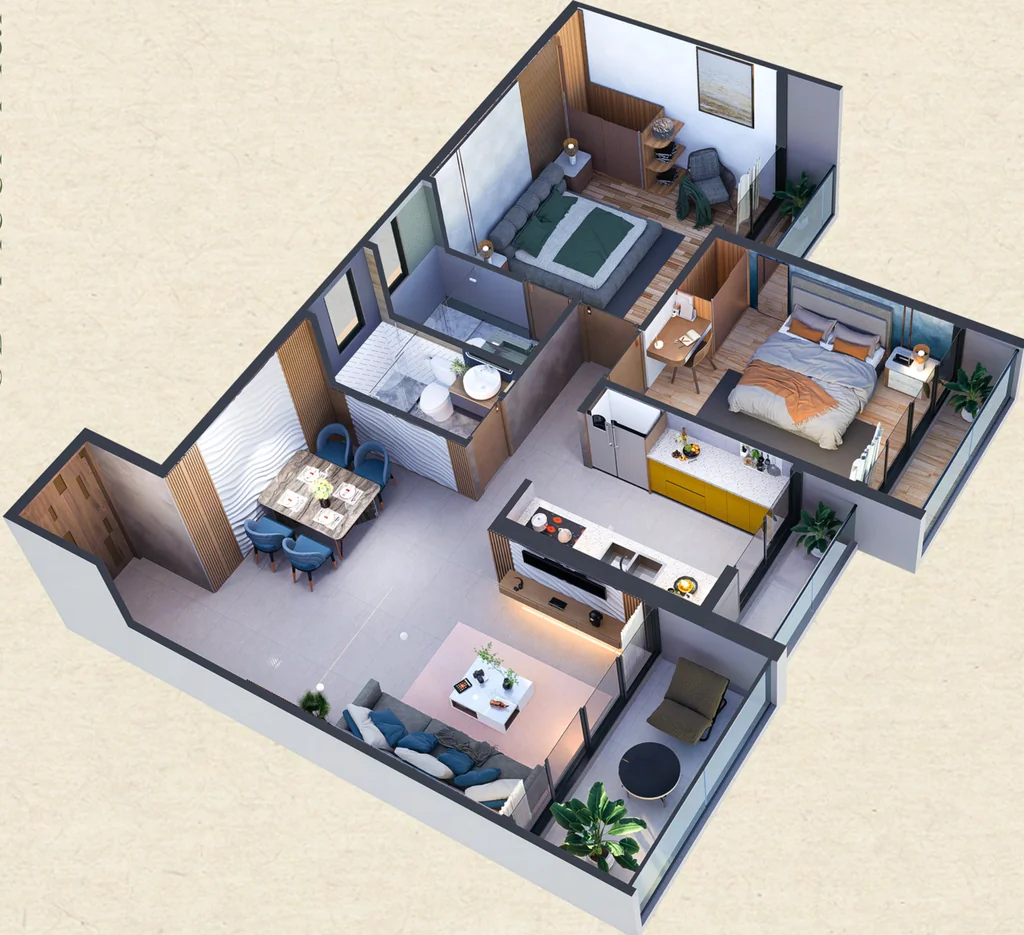 2 BHK Flat in Villa One in Dronagiri, Navi Mumbai - Image 916800