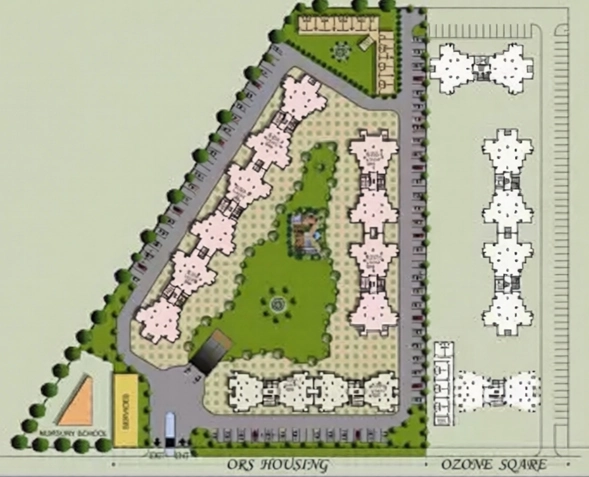 Master Plan of ORS Royal Residency in Sector 89, Faridabad - Image 400086