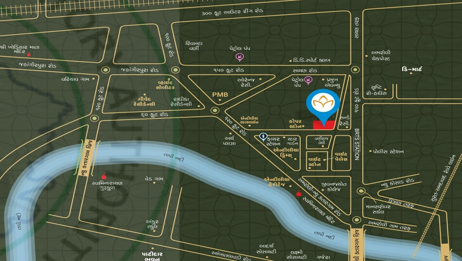 Location of Shree Marvella Dream 1 - Image 402134