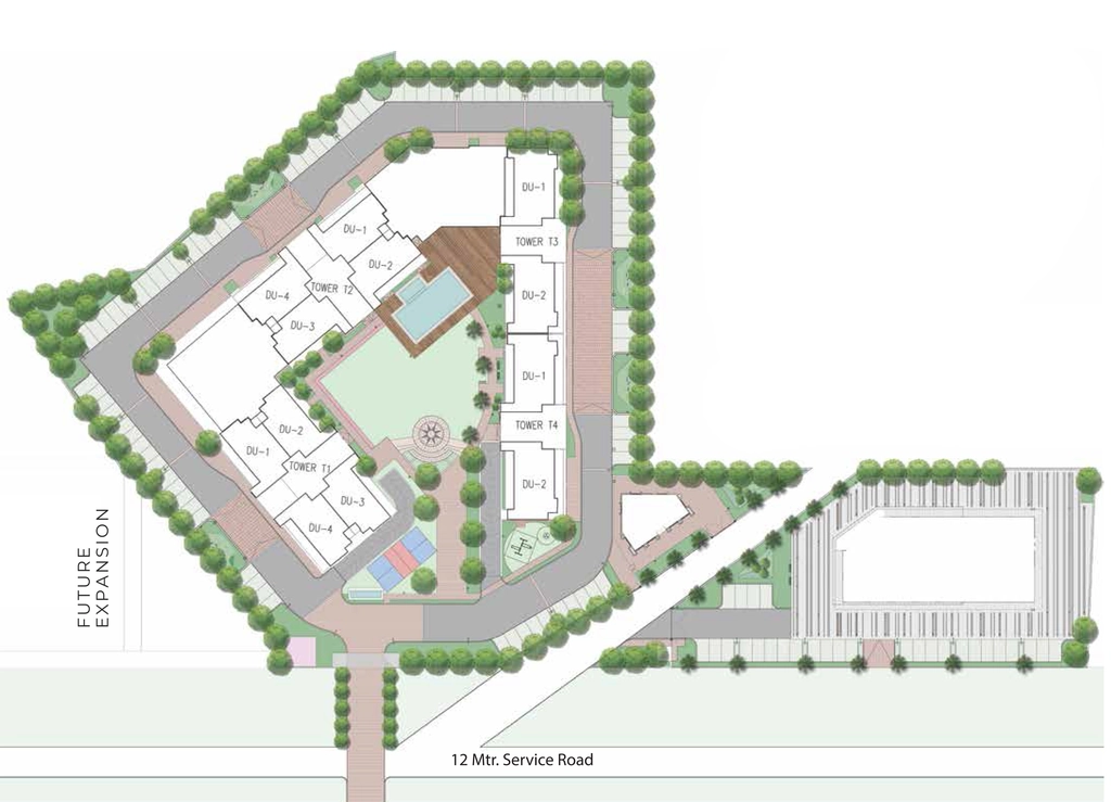 Master Plan of Prosper Epic Home in Sector 89, Faridabad - Image 400568