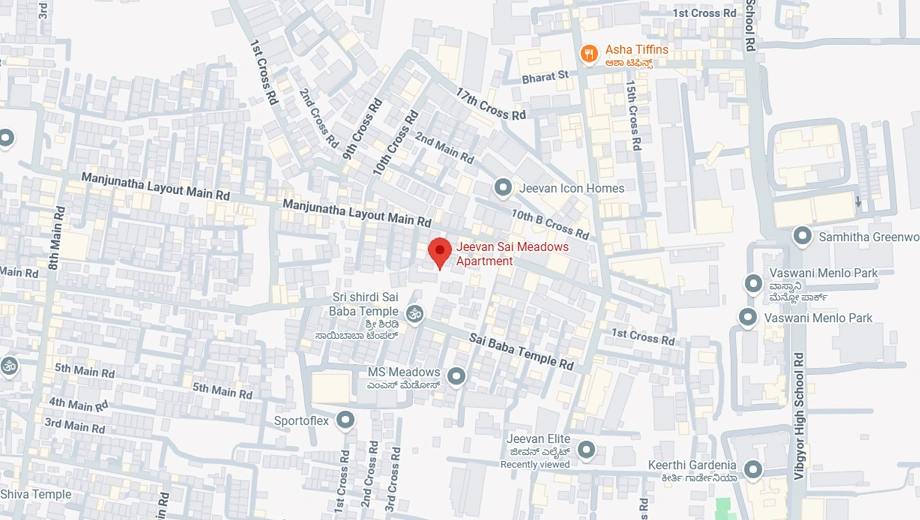 Location of Jeevan Sai Meadows in Munnekollal, Bangalore - Image 400288