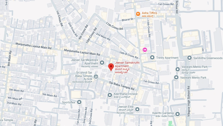 Location of Jeevan Samskruthi in Munnekollal, Bangalore - Image 400322