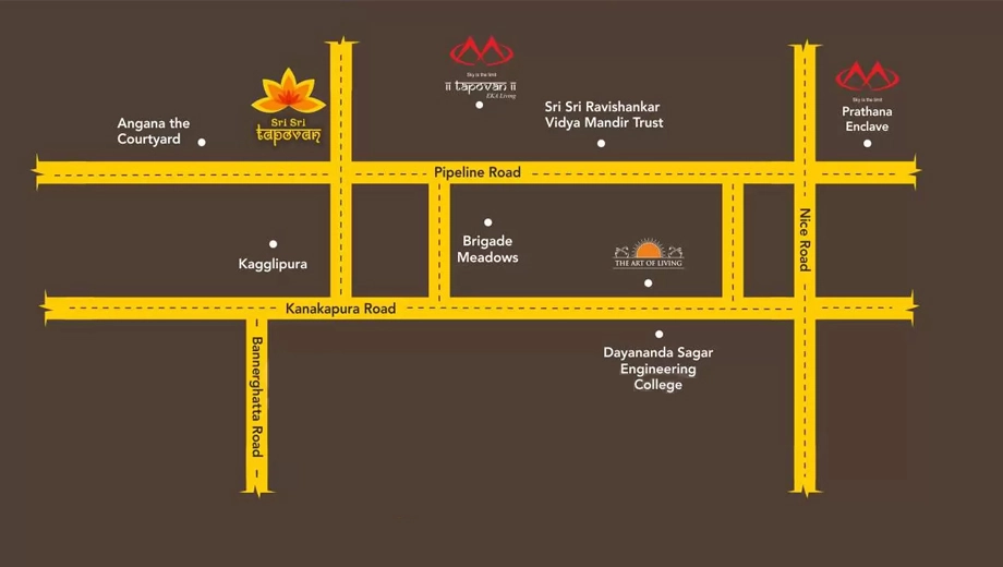 Location of Max Concorde Sri Sri Tapovan - Image 400431