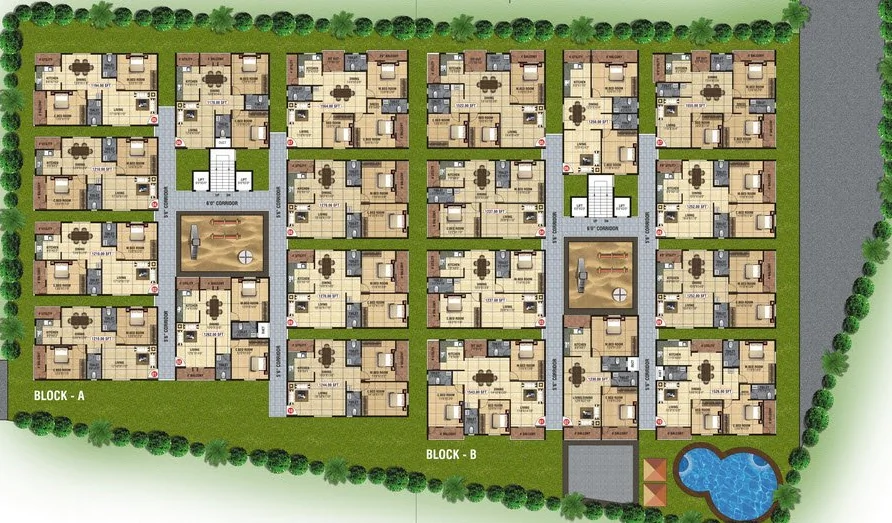 Master Plan of PNR BM Marvel in Whitefield, Bangalore - Image 400335