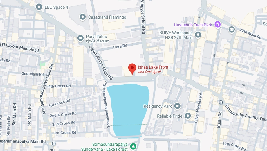 Location of PNR Ishaa Lake Front - Image 400302