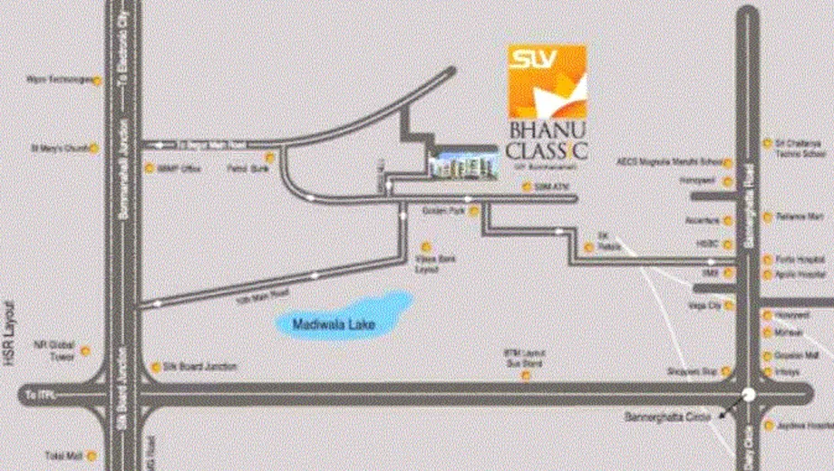 Location of PNR SLV Bhanu Classic - Image 400449
