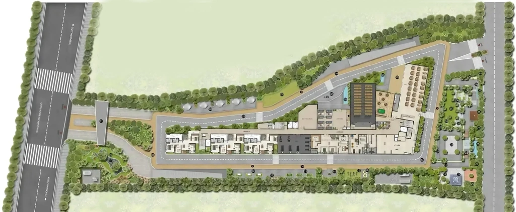 Master Plan of Primus Darpan in Kaggalipura, Bangalore - Image 400297
