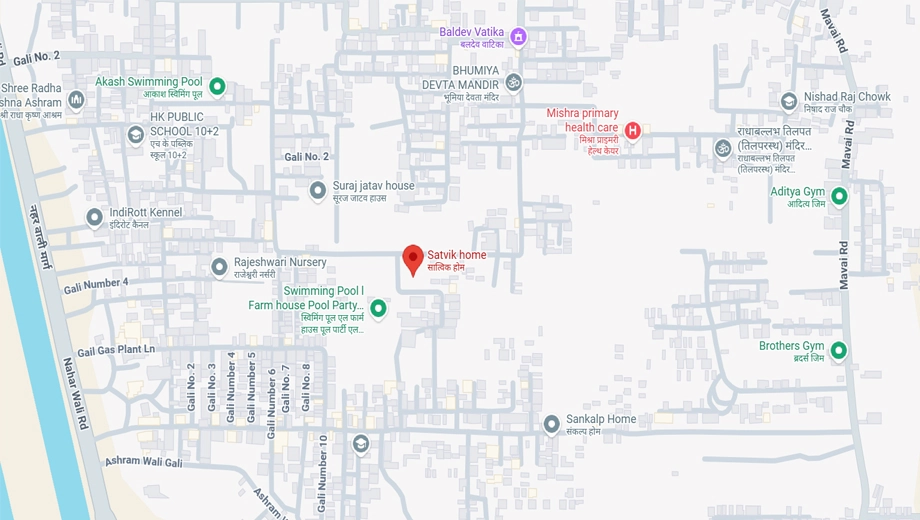 Location of Satvik Homes in Greenfield Colony, Faridabad - Image 400269