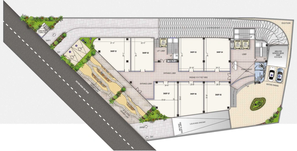 Master Plan of Samanvay Aurantis in Mansarovar, Jaipur - Image 400582