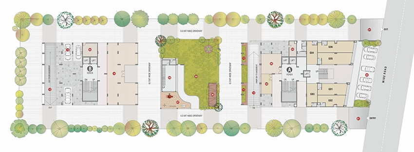 Master Plan of Commercial Laxmi Kailashaa in Kasindra, Ahmedabad - Image 400386