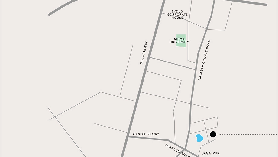 Location of Commercial Reneev Levvel 7 in Jagatpur, Ahmedabad - Image 400420