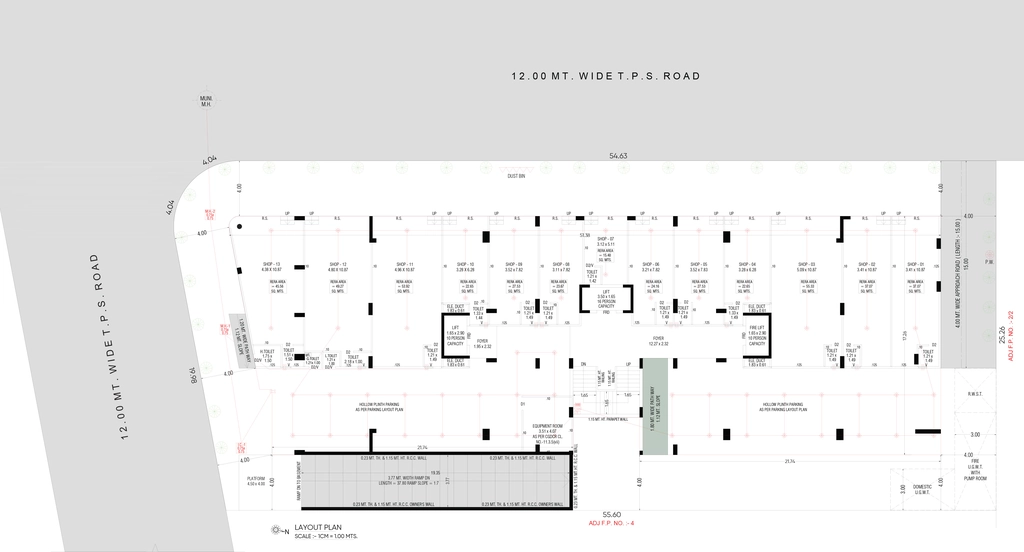 Master Plan of Commercial Reneev Levvel 7 in Jagatpur, Ahmedabad - Image 400421