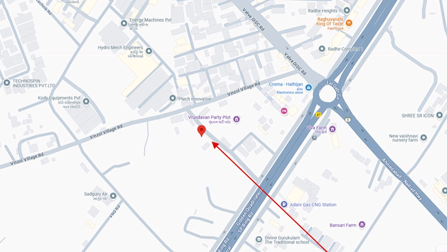 Location of Commercial Shree Mahavir Atulya Phase 1 - Image 400439