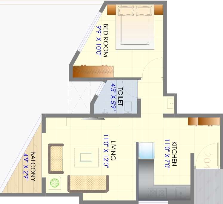 1 BHK Flat in Deshpande W60 Exotica in Sus, Pune - Image 917022
