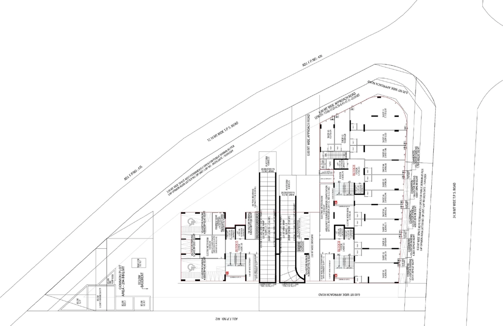 Master Plan of Nirbhay Aaditey Residencies in Acher, Ahmedabad - Image 400519