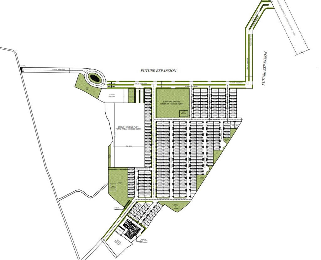 Master Plan of Samridhi Aumora Kahlon in Mohanlalganj, Lucknow - Image 400709