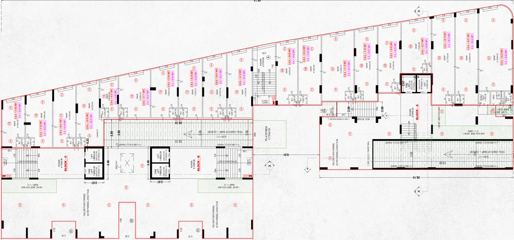 Floor Plan of Commercial Nirman Kesar Sky in Nava Naroda, Ahmedabad - Image 400535