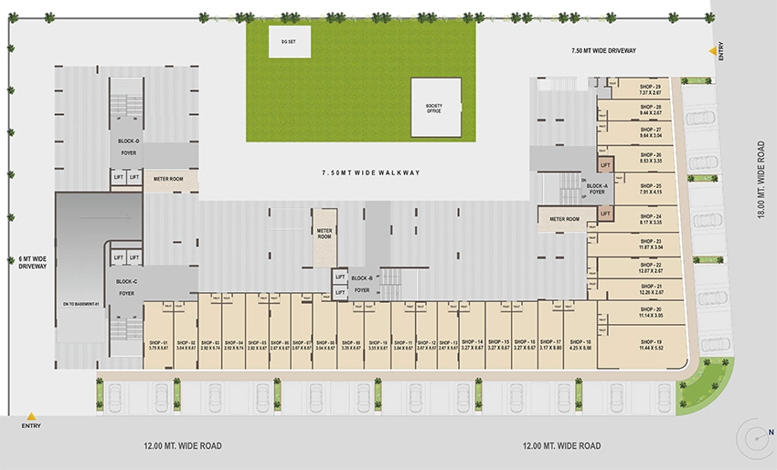 Master Plan of Nirvana The Creston in Ramol, Ahmedabad - Image 400540