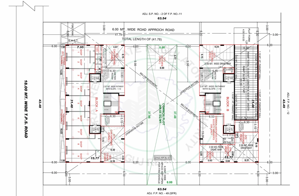 Master Plan of Nivaan Skylife in Nana Chiloda, Ahmedabad - Image 400554