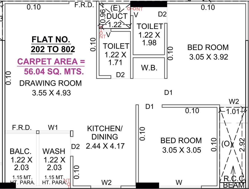 2 BHK Flat in Om Bilipatra 3 in Vastral, Ahmedabad - Image 916977