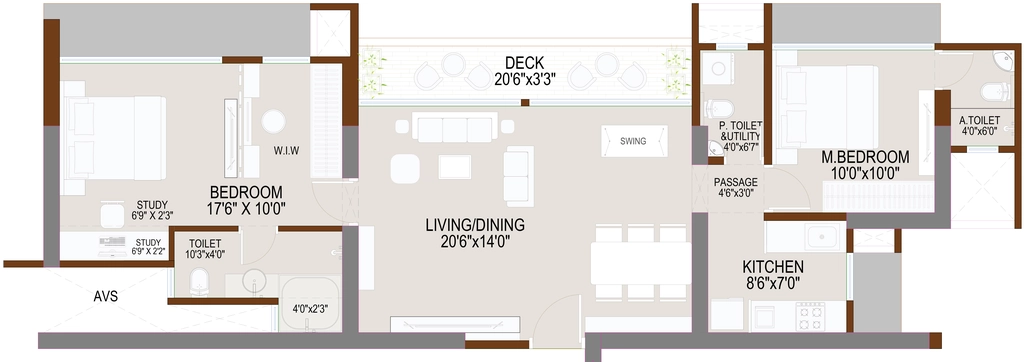 2 BHK Flat in Navkarmik Shiv Vardaan in Kandivali West, Mumbai - Image 917056