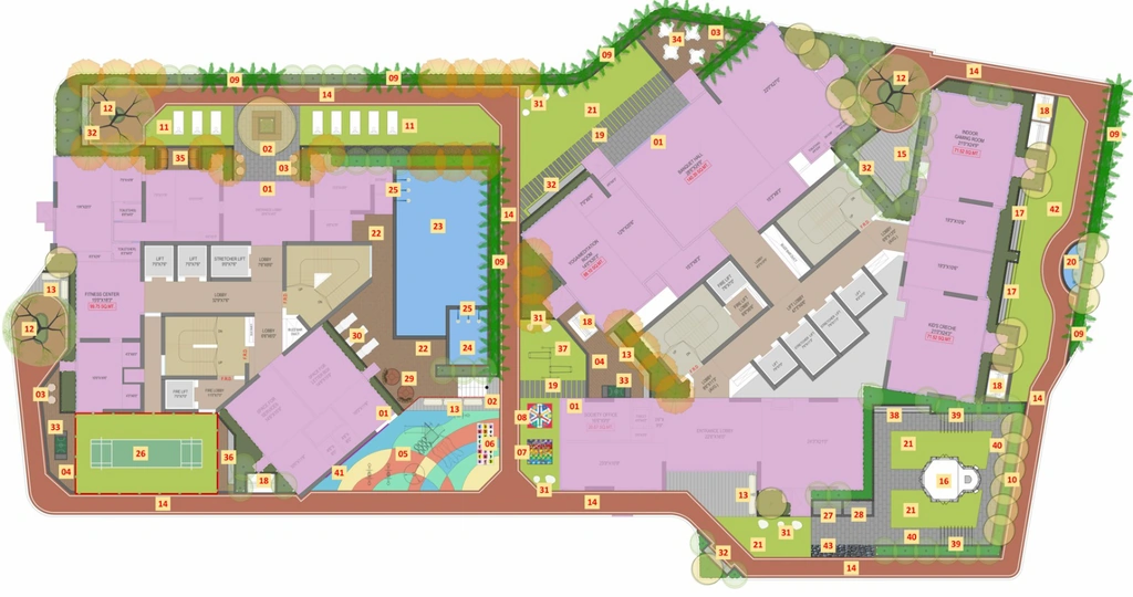 Master Plan of Navkarmik Shiv Vardaan in Kandivali West, Mumbai - Image 400762