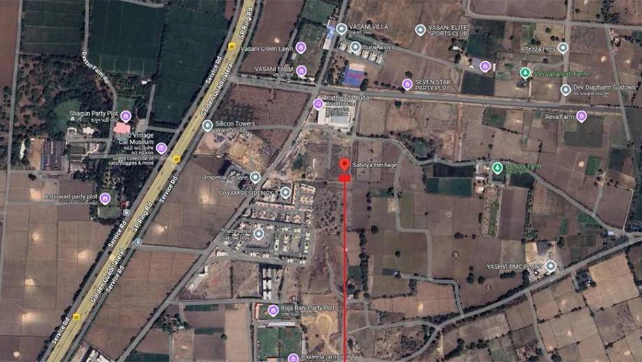 Location of Paramdham Sahitya Heritage in Kathwada, Ahmedabad - Image 400677