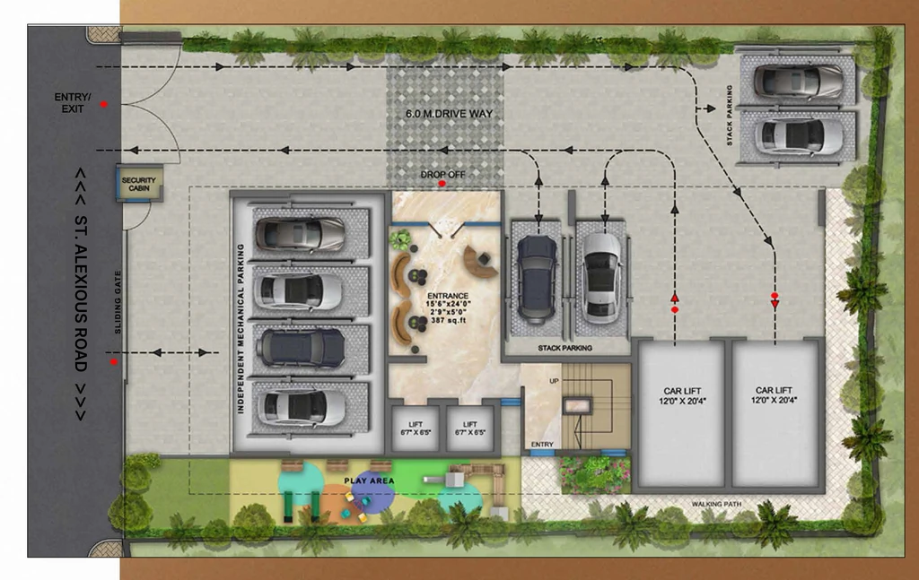 Master Plan of Ekta Victoria in Bandra West, Mumbai - Image 400806