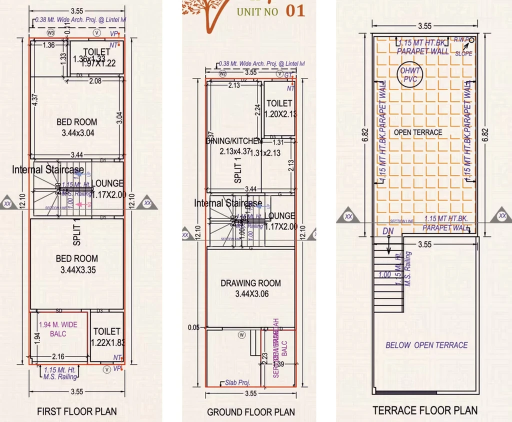 3 BHK House/Villa in Ratnamani Vihaan Villa in Aslali, Ahmedabad - Image 917041