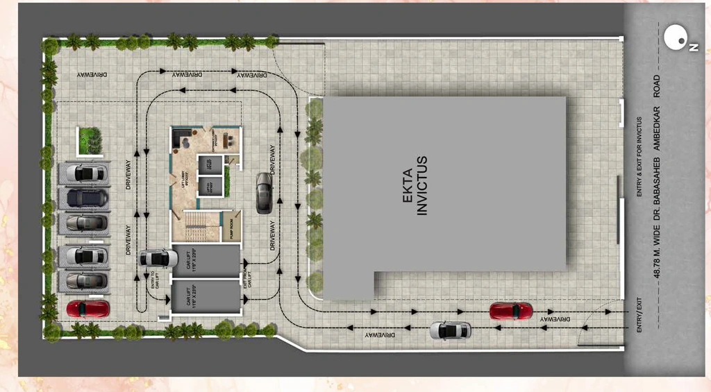 Master Plan of Ekta Vistabella in Dadar East, Mumbai - Image 400814