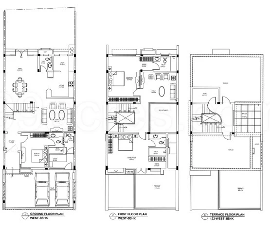 3 BHK House/Villa in Chartered Grasshopper in Hosa Road, Bangalore - Image 917144