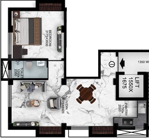 1 BHK Flat in Swastic Satish in Tollygunge, Kolkata - Image 917078