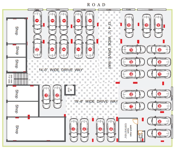 Master Plan of SRK Jaya Empire in Pragathi Nagar, Hyderabad - Image 400915